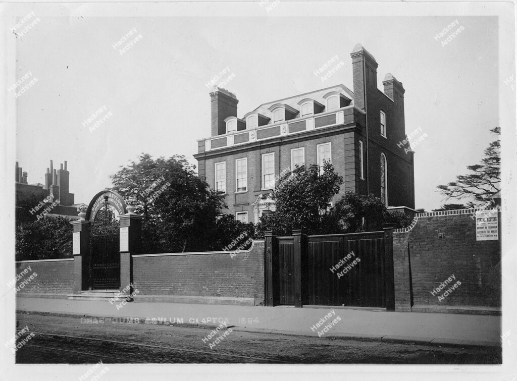 Asylum for Deaf and Dumb Females,179 Lower Clapton Road, 1884.