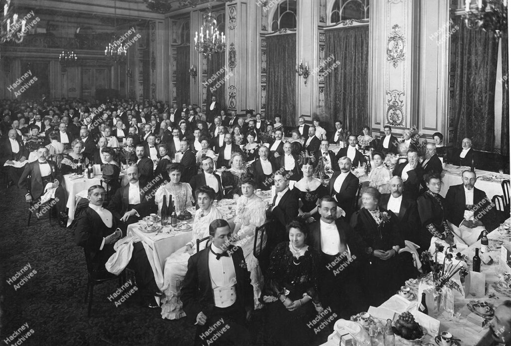Hackney and Stoke Newington Tradesman’s Association. Ninth Annual Banquet, Liverpool Street Hotel, 1st March 1906.