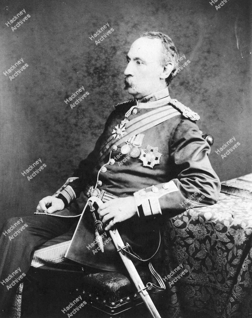 Sir William Guyon Hunter, MP for Central Hackney, 1886.