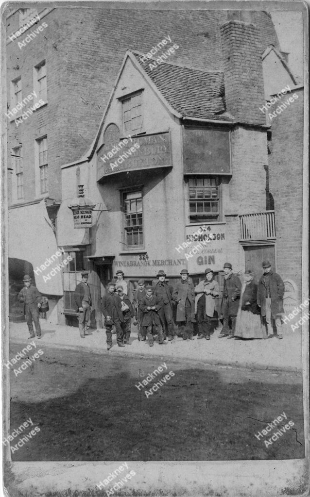 King’s Head public house, Mare Street, Hackney, c.1867