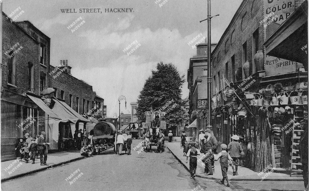 Well Street with junction with Balcorne Street to Holcroft Road, c.1905