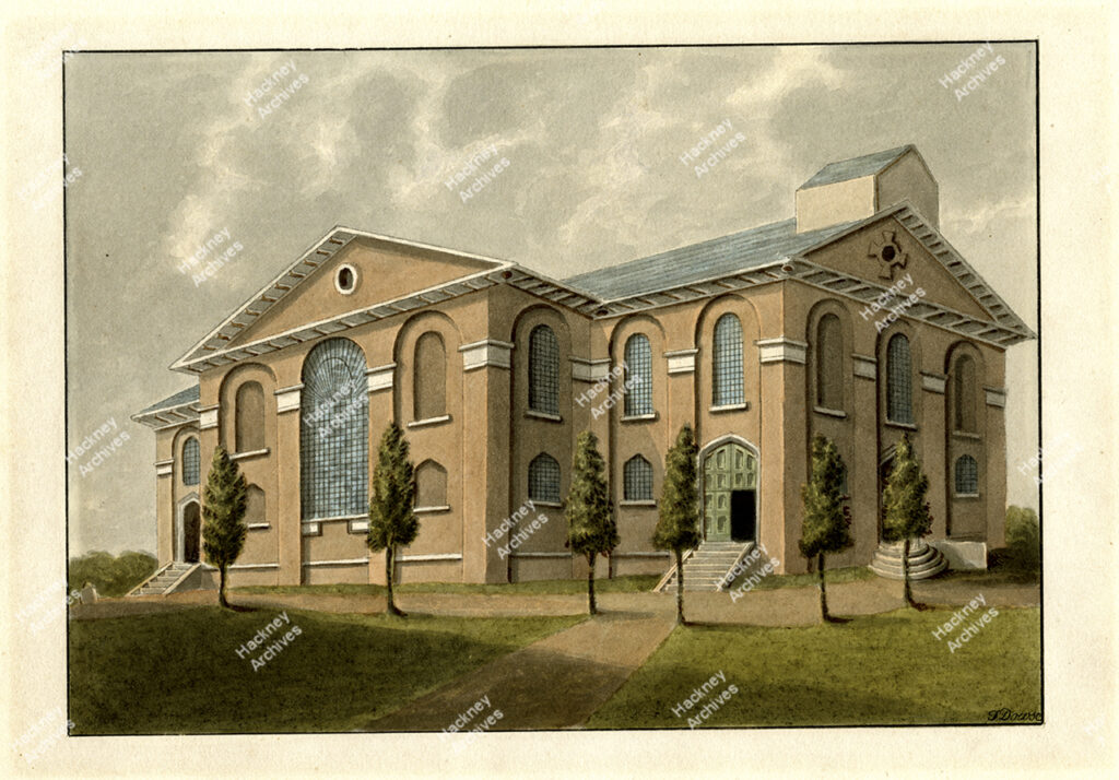 St. John at Hackney, new church, undated.