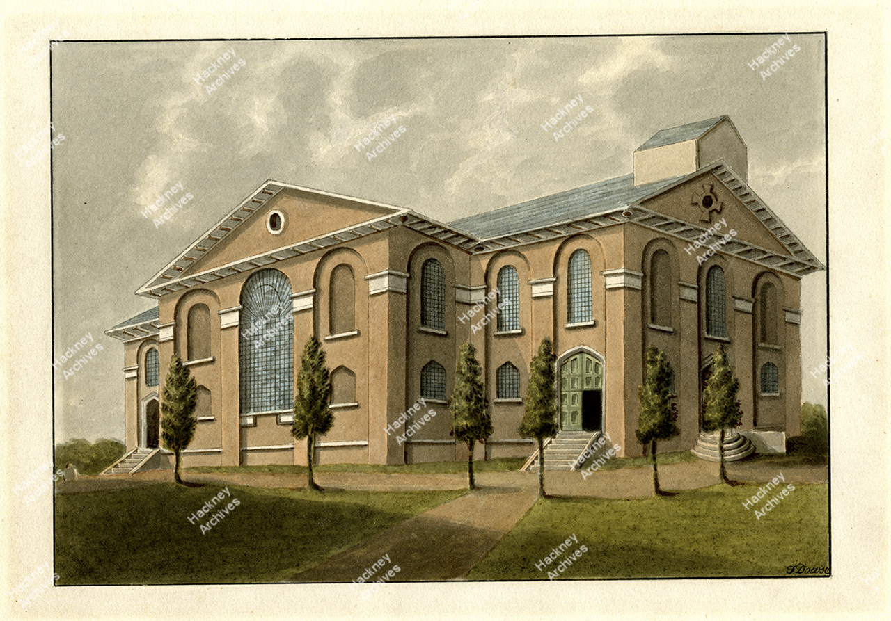 St. John at Hackney, new church, undated. Hackney PhotosHackney Photos