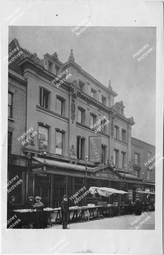 The Britannia Theatre, Hoxton Street, Shoreditch, Hackney. 1932.