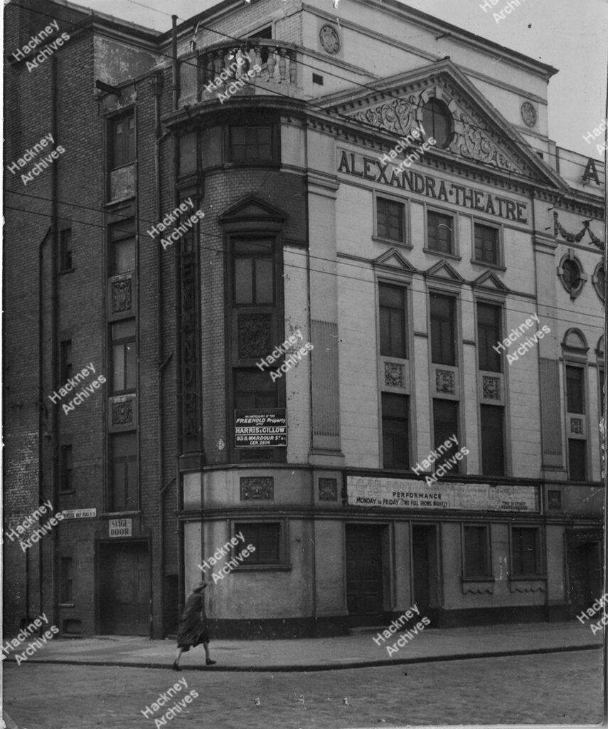 The Alexandra Theatre, Stoke Newington Road, Stoke Newington,  Hackney, c.1957.