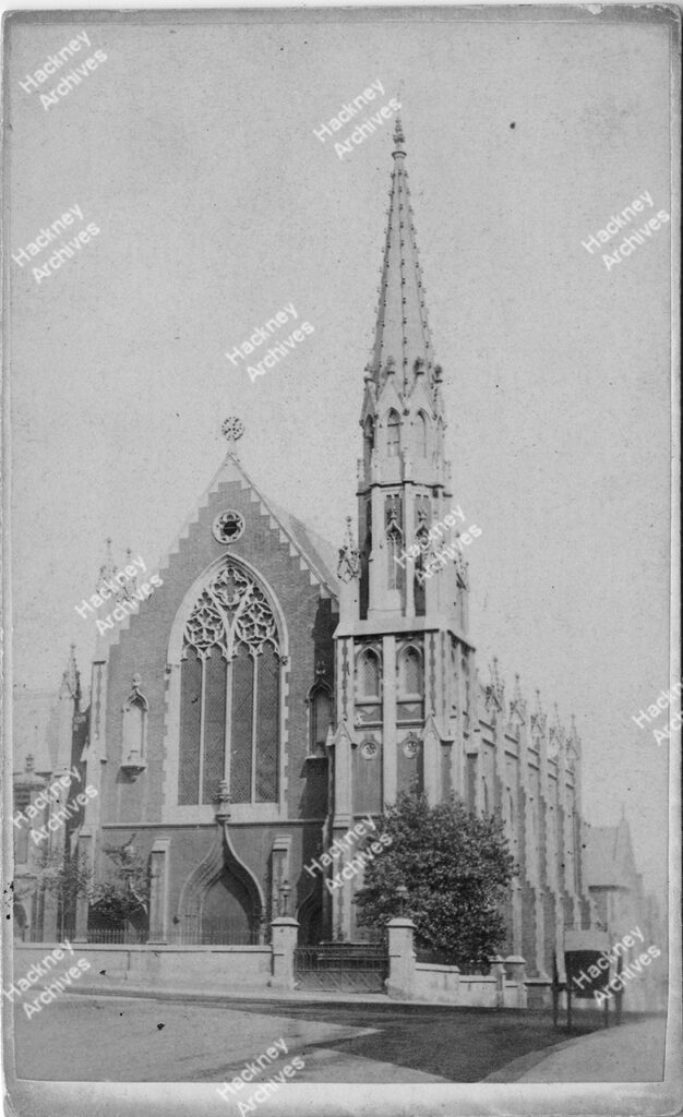 Kingsland Congregational Church, Kingsland Road, Hackney, c.1900.