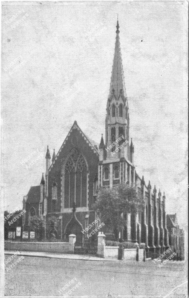 Kingsland Congregational Church, Kingsland Road, Hackney, c.1900.