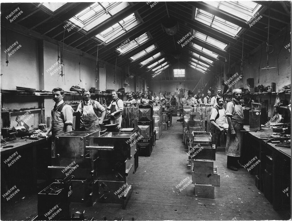The Gas Meter Co. LTD, Kingsland Road, Hackney, c.1930.