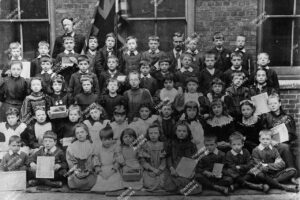 Trinity Place School, Hoxton. Class photo, 1897.