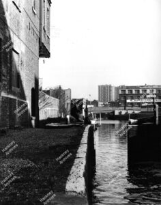 Photos of the Regent's Canal, 1974.