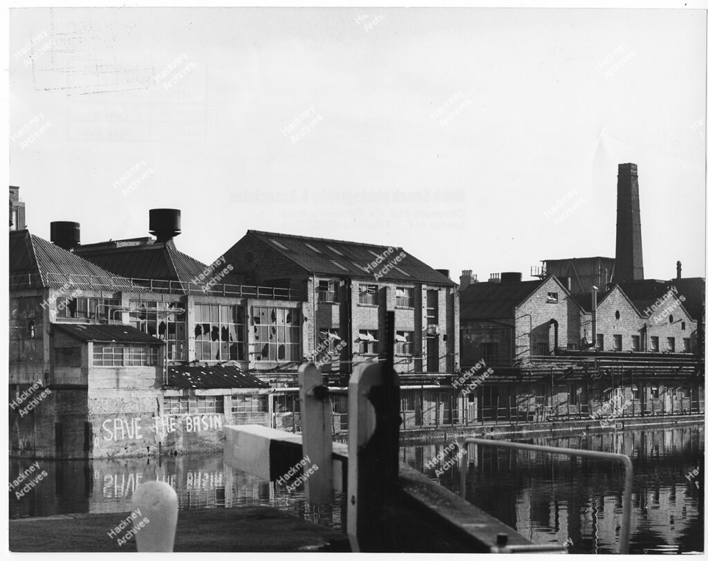 Photos of the Regent’s Canal, 1974.