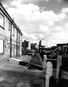 Photos of the Regent's Canal, 1974.