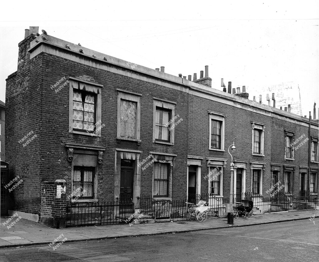 Hilborough Road, Hackney, 1959.