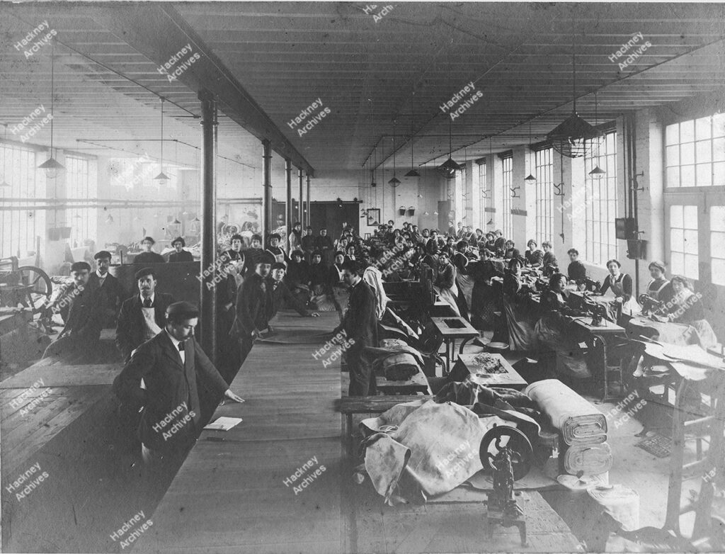 Thomas Briggs Ltd. Tent makers 2-4 southgate Road, c.1900.