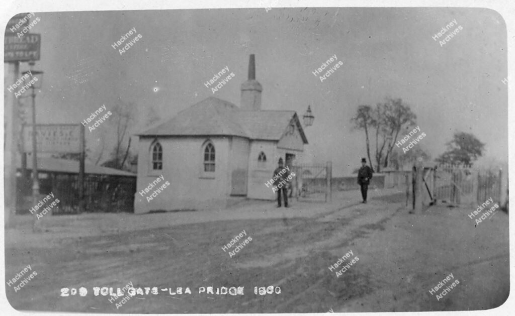 Lea Bridge Toll Gate, 1886.