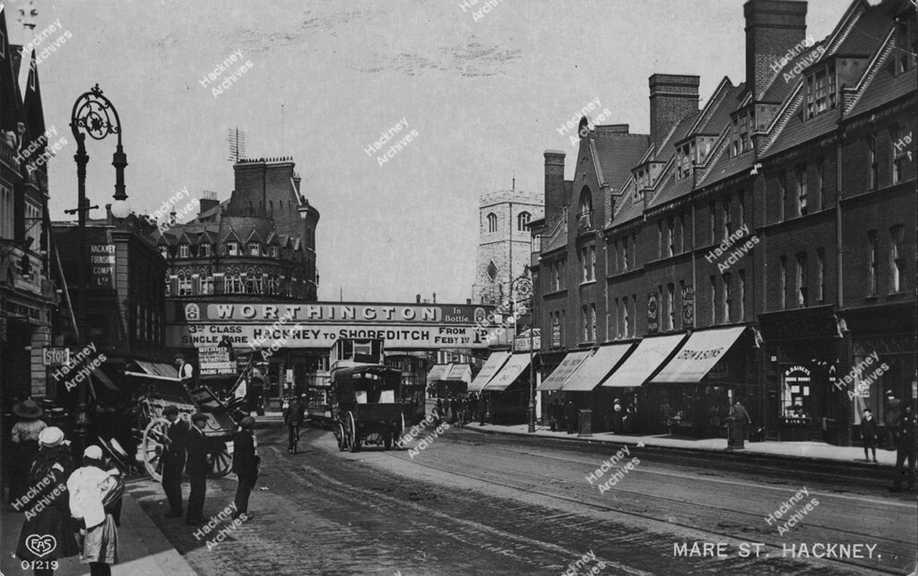 Mare Street, Hackney, c.1910.