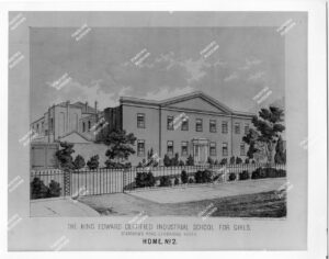 The King Edward Certified Industrial School for Girls, St Andrew's Road, Cambridge Heath, Hackney, c.1905