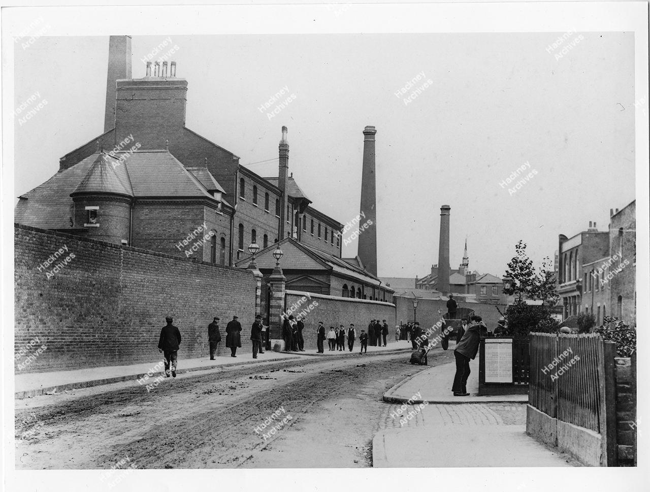 Lewis Berger and Sons, Paint Manufacturers, Morning Lane, Hackney. 1906