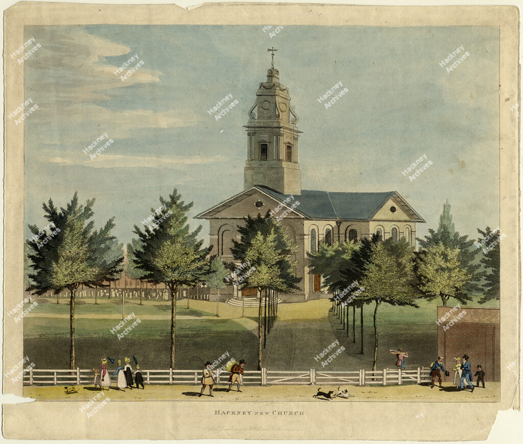 St. John at Hackney, new church, 1819.