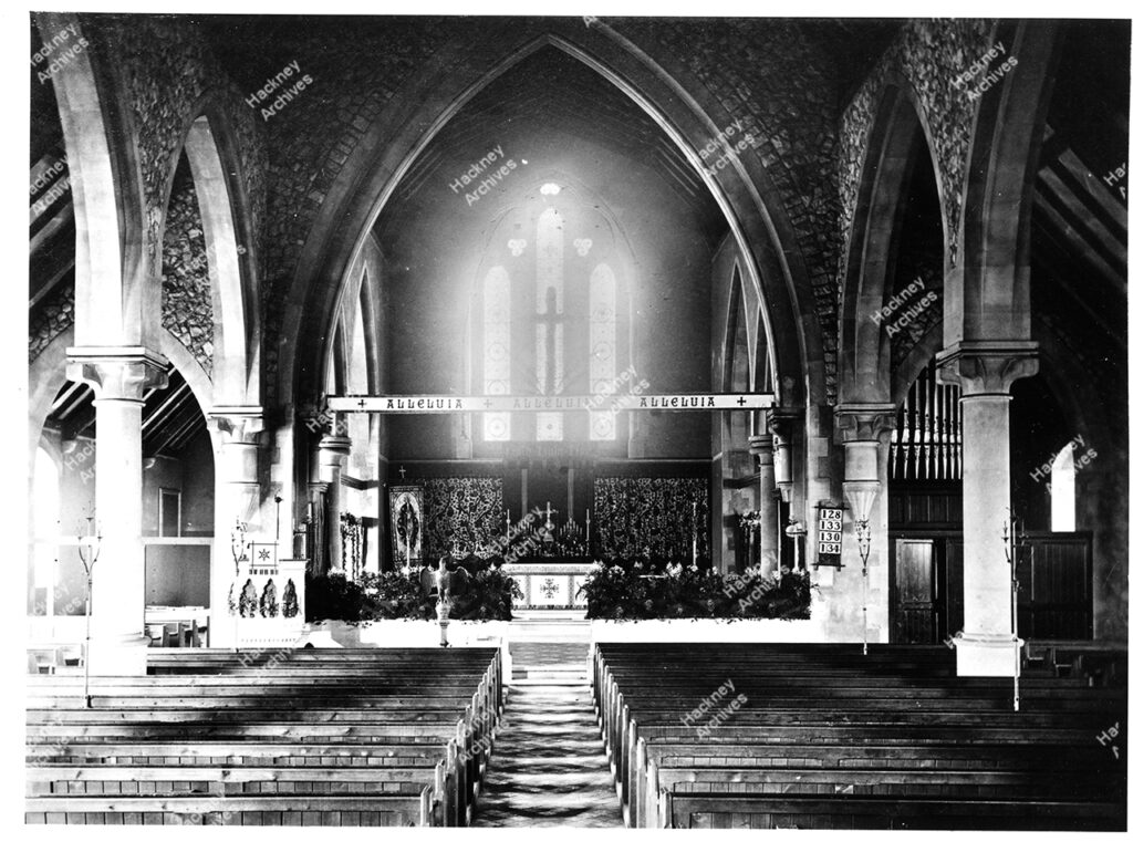 St Augustine, Victoria Park, c.1890. Interior. Royal Commission for Historic Manuscripts