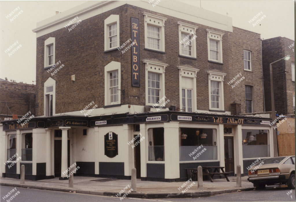 The Talbot public house, 109 Mortimer Road, De Beavoir, Hackney. 1990.B1465