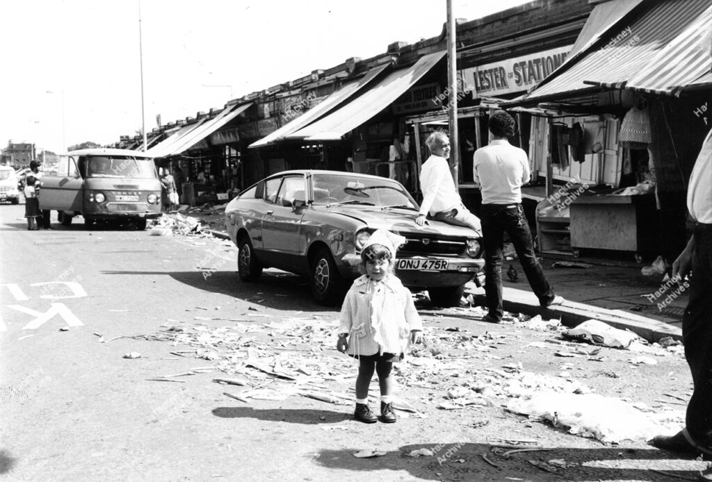 Ridley Road Market, 1980.