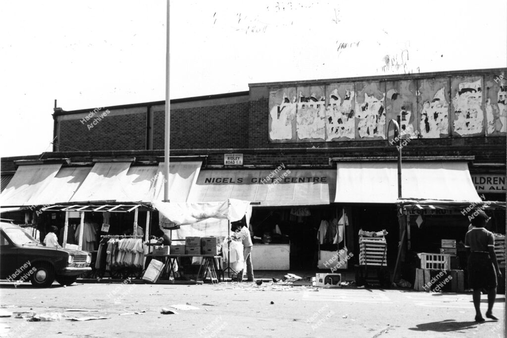 Ridley Road Market, 1980.