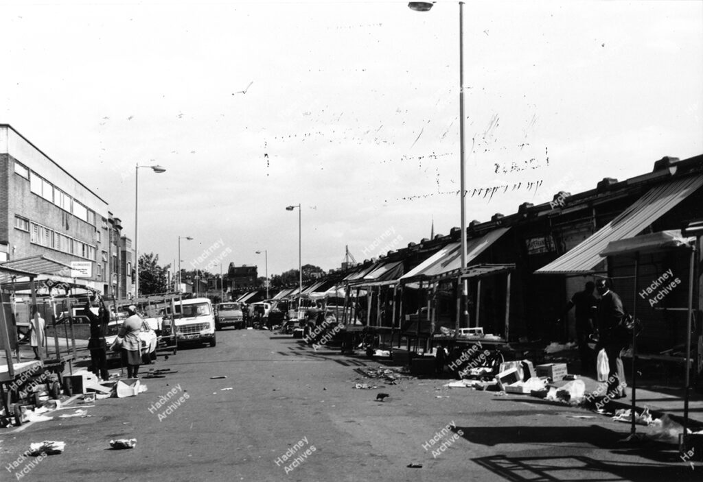 Ridley Road Market, 1980.