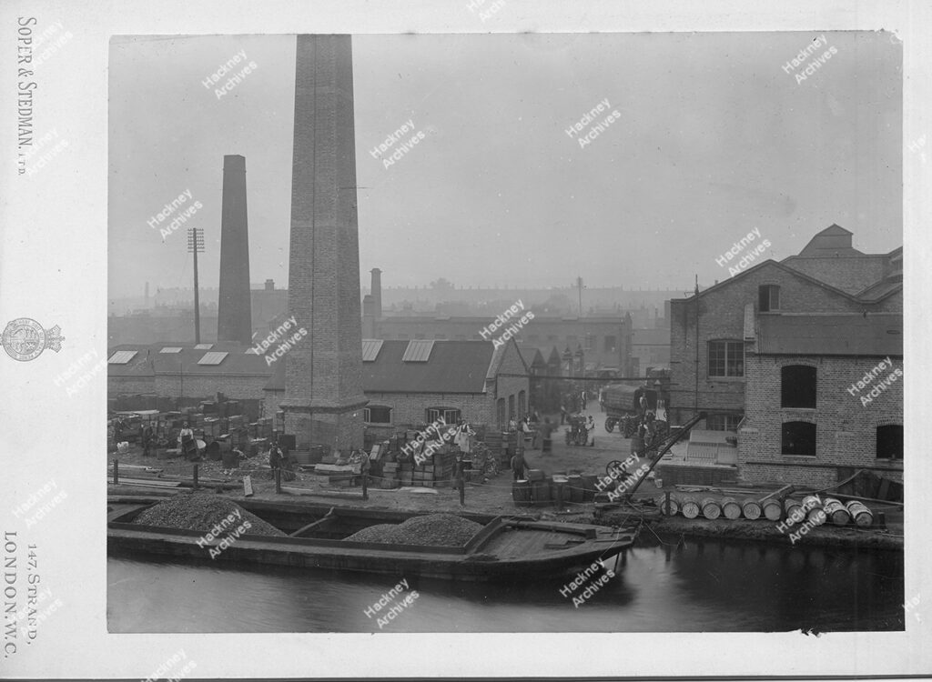 Clarke Nickolls and Coombs Confectionary makers, Hackney Cut, 1896-98.