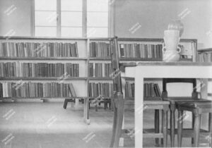 Opening of Hackney Kingsmead Library, October 1941.