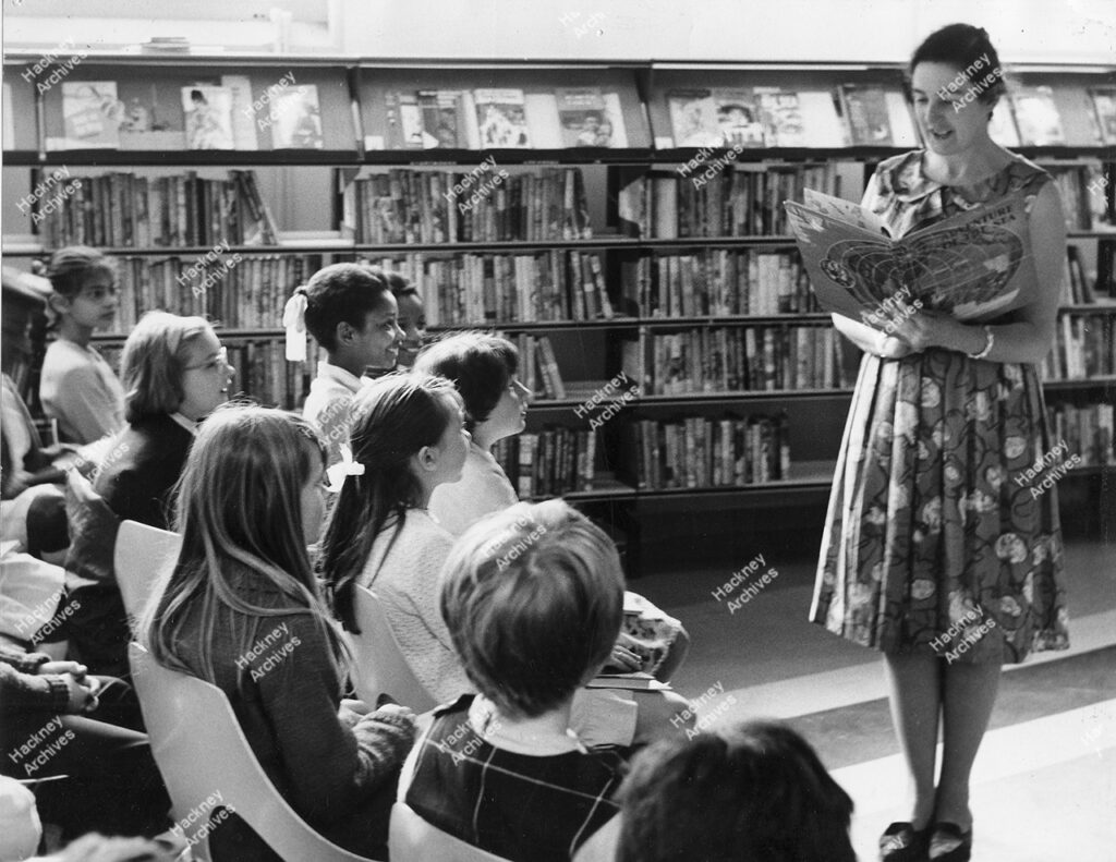 Hackney Central Library, Mare Street, c.1965.