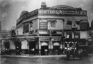 The London Apprentice public house on Old Street, demolished in 1894.
