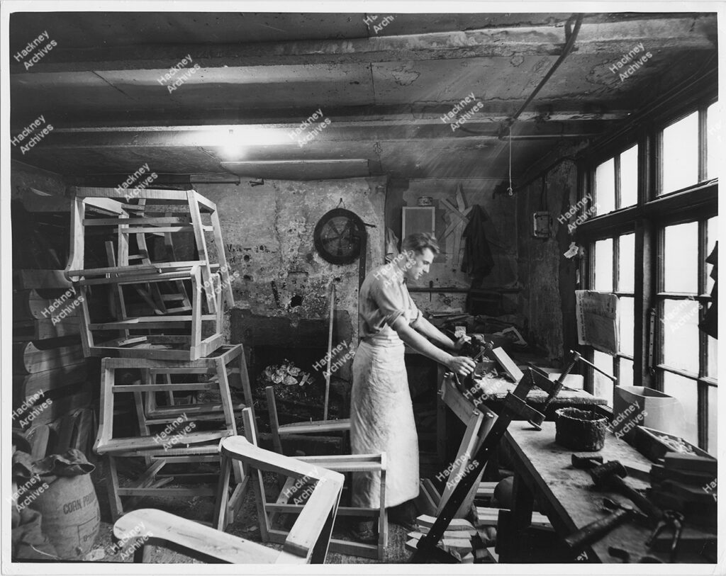 Lucas Furniture Co factory premises, Dunloe Street, 1959.