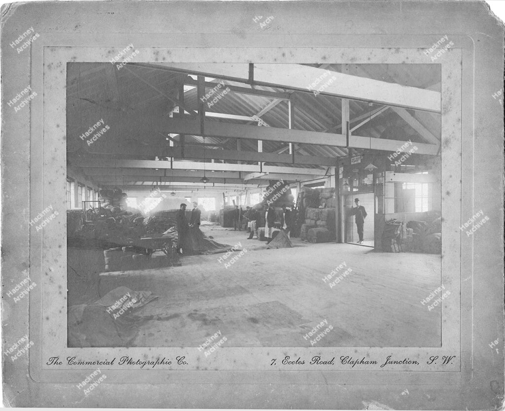 Thomas Briggs Ltd. Tent makers 2-4 southgate Road, c.1900.