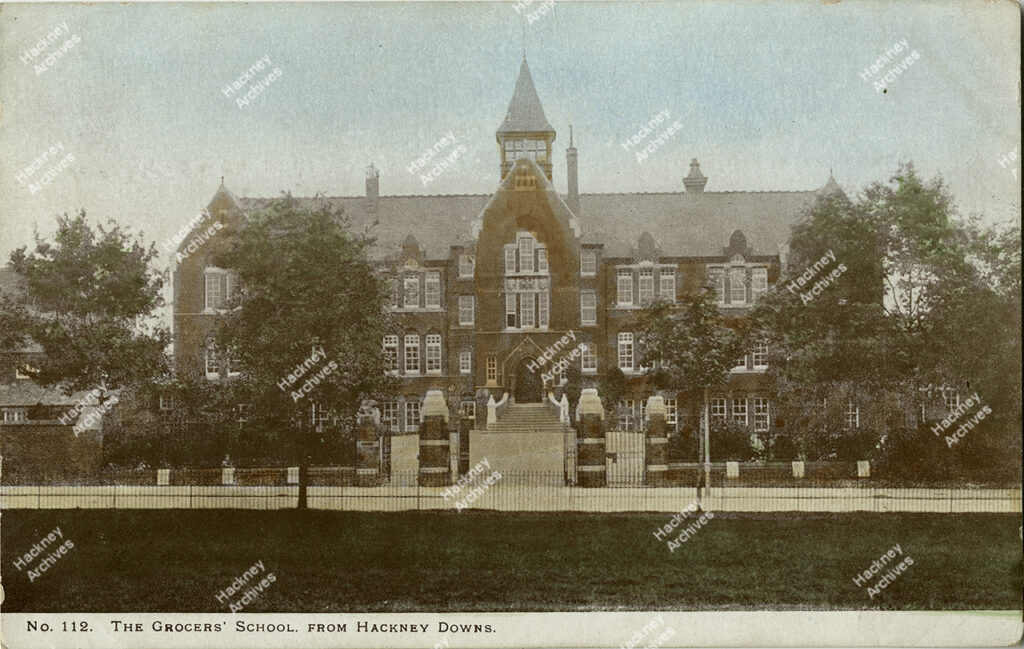 The Grocers’ School, Hackney Downs, Hackney, c.1910.