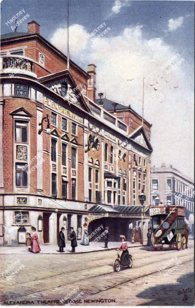 The Alexandra Theatre, Stoke Newington Road, Stoke Newington,  Hackney, c.1900.