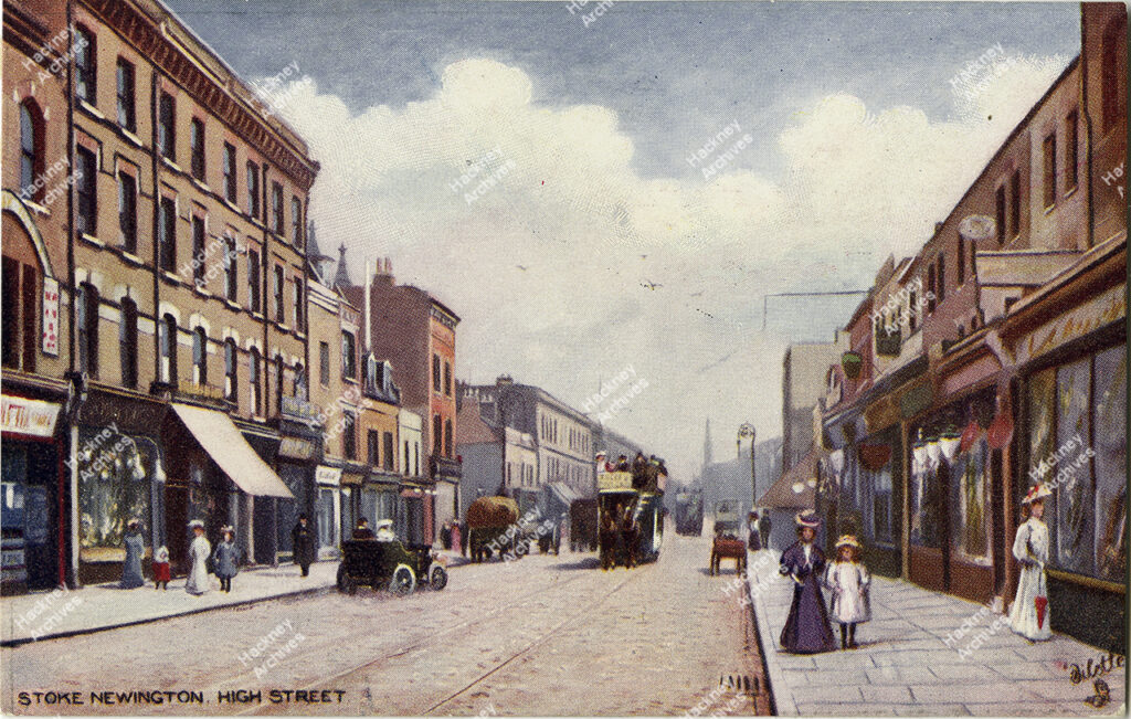 Stoke Newington High Street, Hackney, c.1910.