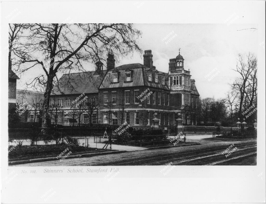 Skinners’ School, Stamford Hill. Hackney, c.1910.