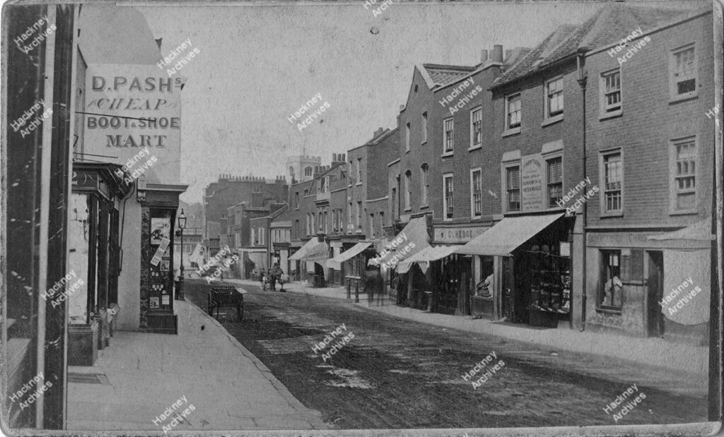 H. S. Francis newsagent and tobacconist,185 Powerscroft Road, Hackney, c.1910.
