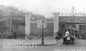 GENERAL MOTOR CAB COMPANY, BRIXTON ROAD, BRIXTON NORTH