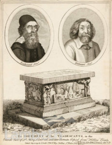 MONUMENT OF THE TRADESCANTS, ST MARY'S CHURCH, LAMBETH