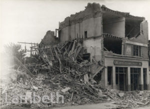 EFFRA PARADE, BRIXTON: WORLD WAR II INCIDENT