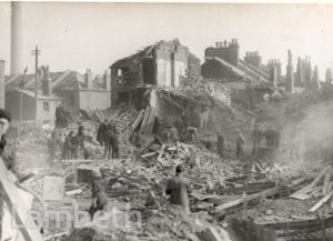 SOLON NEW ROAD, BRIXTON: WORLD WAR II INCIDENT