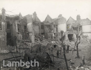 GUERNSEY GROVE, HERNE HILL: WORLD WAR II INCIDENT