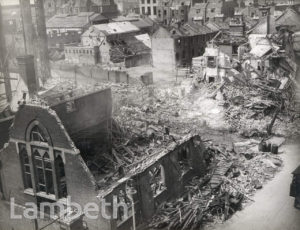 MONTFORD PLACE, KENNINGTON: WORLD WAR II INCIDENT