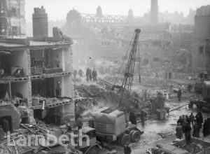 LAMBETH ROAD, LAMBETH: WORLD WAR II INCIDENT