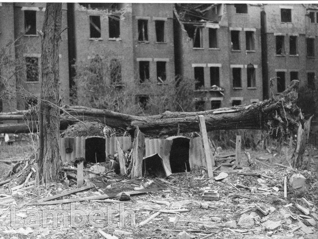 LANERCOST ROAD, TULSE HILL: WORLD WAR II INCIDENT