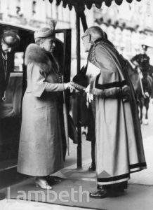 ROYAL VISIT: LAMBETH TOWN HALL, BRIXTON