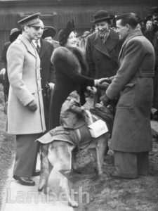 ROYAL VISIT, BRIXTON ROAD, BRIXTON: WORLD WAR II