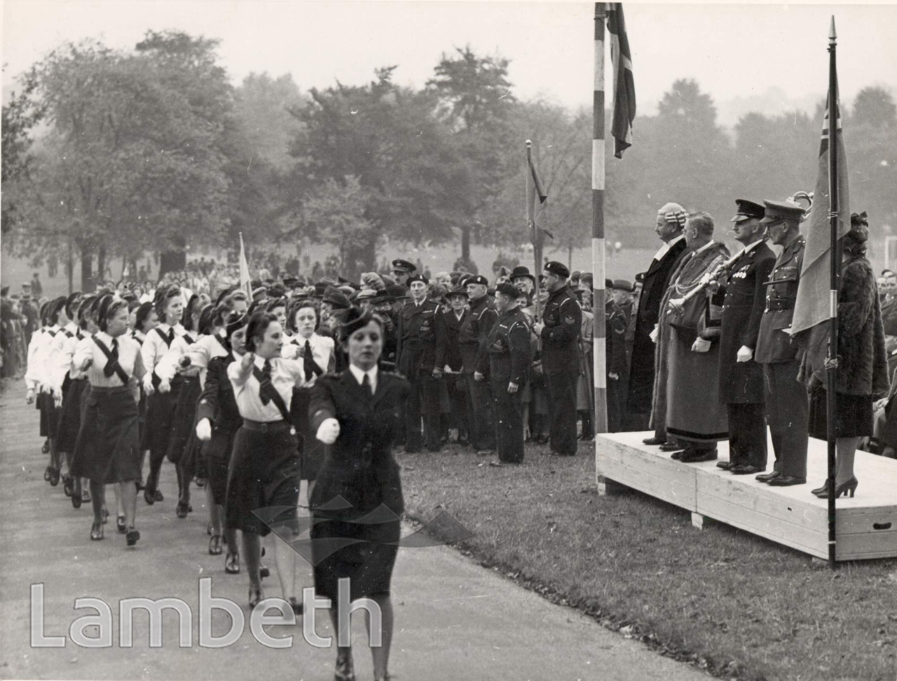 BATTLE OF BRITAIN SUNDAY, BROCKWELL PARK : WORLD WAR II